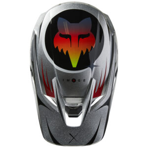 Fox V3 RS Skarz Motocross Helmet Multi - Image 3