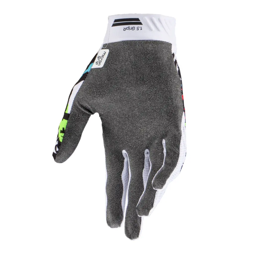 Leatt Moto 1.5 Motocros Glove Youth Zebra