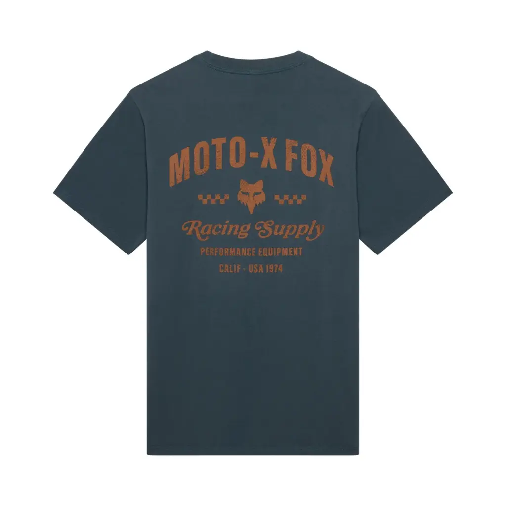 Fox Supply 195 Original Tee Deep Cobalt Blue