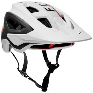 Fox Speedframe Pro Blocked Mips Bike Helmet White/Black - Image 1