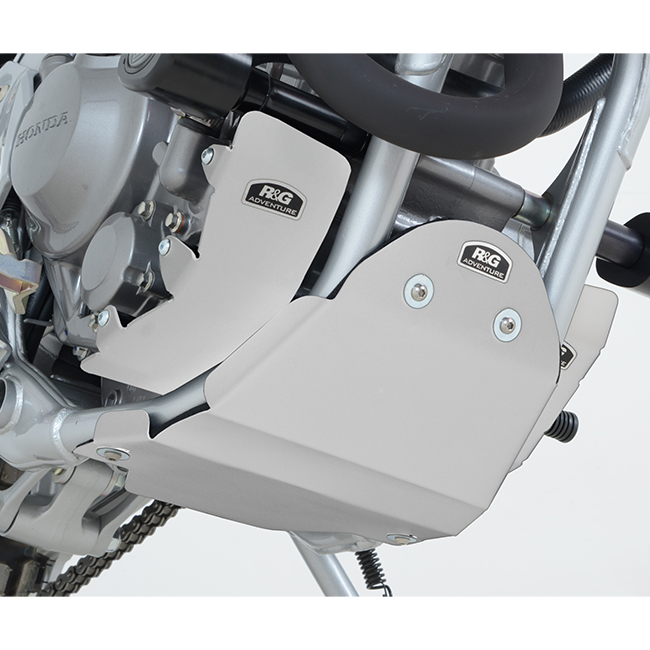 Bash Plate Honda CRF450X 2013- Silver R&G                  [] - Image 3