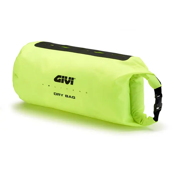 Givi Cylindrical Bag Roll Top Waterproof 20lt Fluro Liner