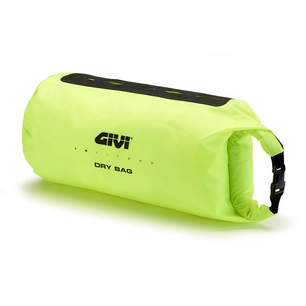 Givi Cylindrical Bag Roll Top Waterproof 20lt Fluro Liner - Image 1