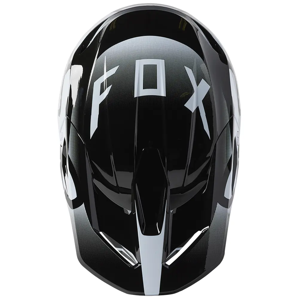 Fox V1 Leed MIPS ECE Motocross Helmet Youth Black/White