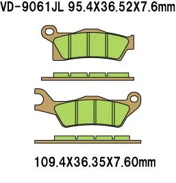 NYA!Vesrah disc pads VD9061JL AX35617 []