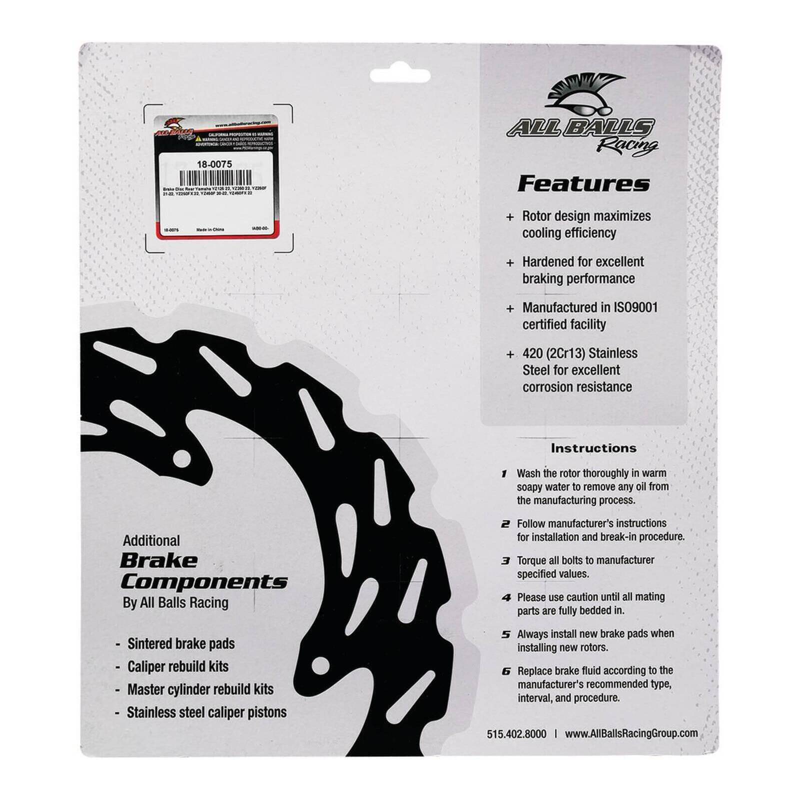 Brake Disc Rear 18-0075 - Image 5
