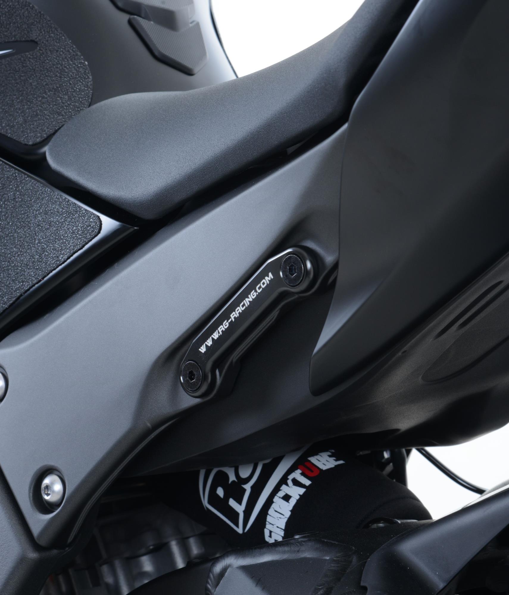 Rear Foot Rest Blanking Plate Single R & G Racing Kawasaki ZX10R - Image 1
