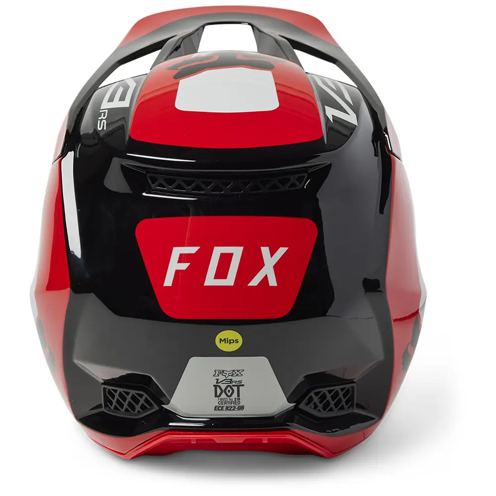 Fox V3 RS Efekt MIPS ECE Motocross Helmet Flo Red