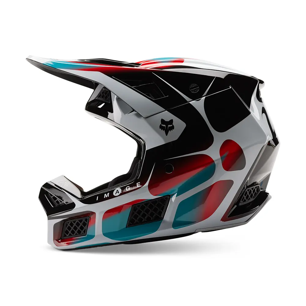 Fox V3 RS SYZ MIPS ECE Motocross Helmet Black/White