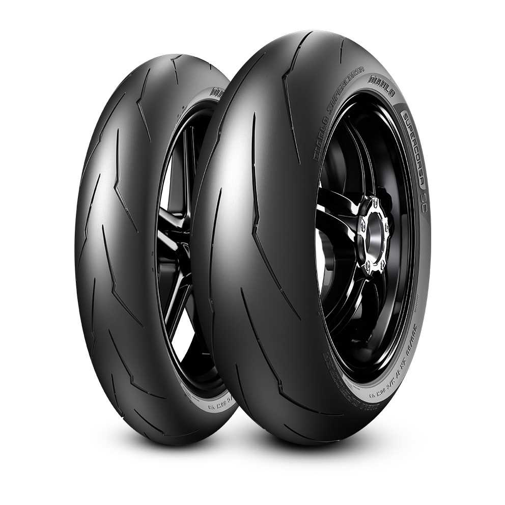 Front Track Tyre Pirelli Diablo Supercorsa SC1 V3 120/70-17 - Image 1