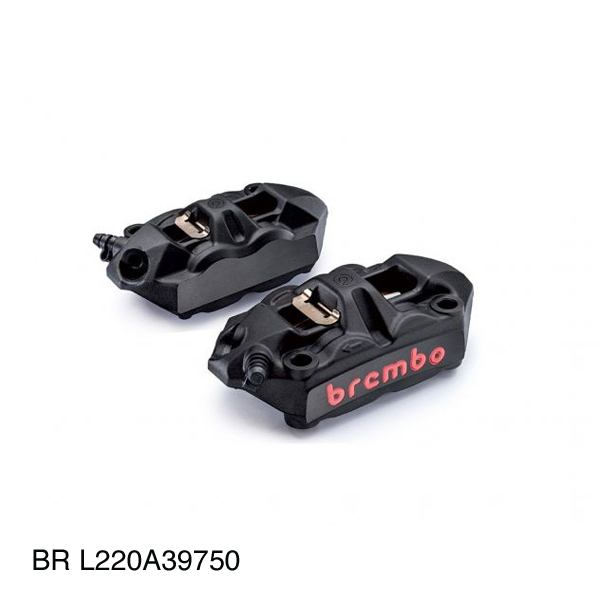 M4 MONOBLOCK CALLIPERS 108 MOUNT (PAIR) BLACK - Image 1
