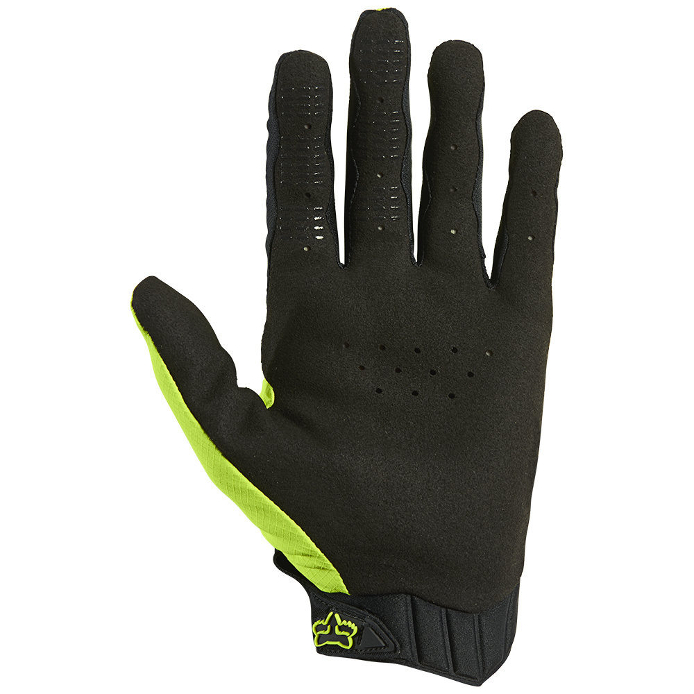 Fox 360 Yellow Motocross Gloves - Image 2