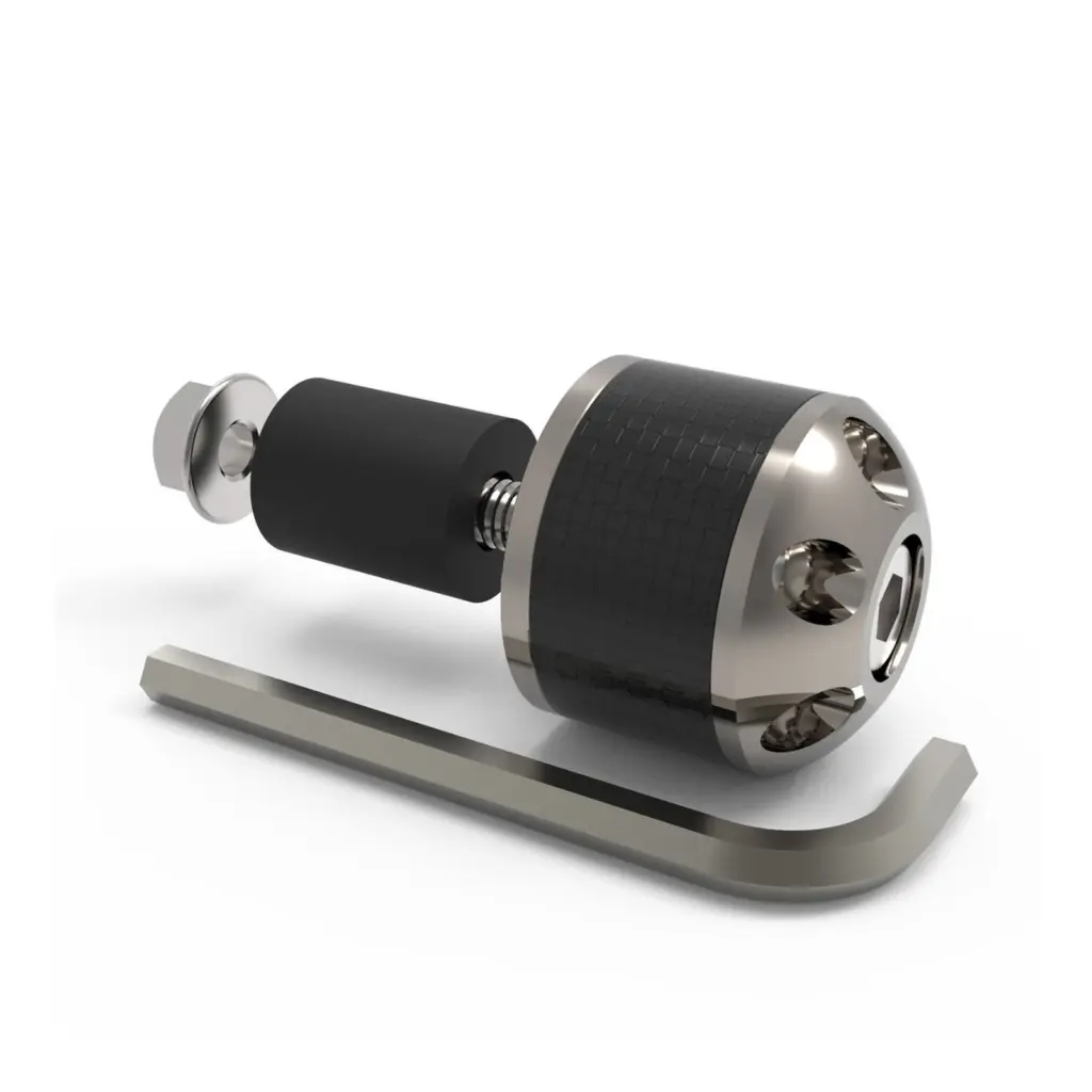 OXFORD CARBENDS - HANDLEBAR ENDS SIL (NEW)