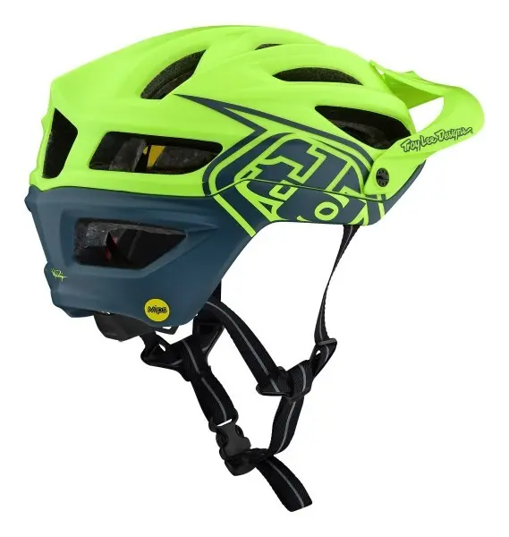 Helmet Troy Lee A2 AS MIPS Decoy Yellow/Blue