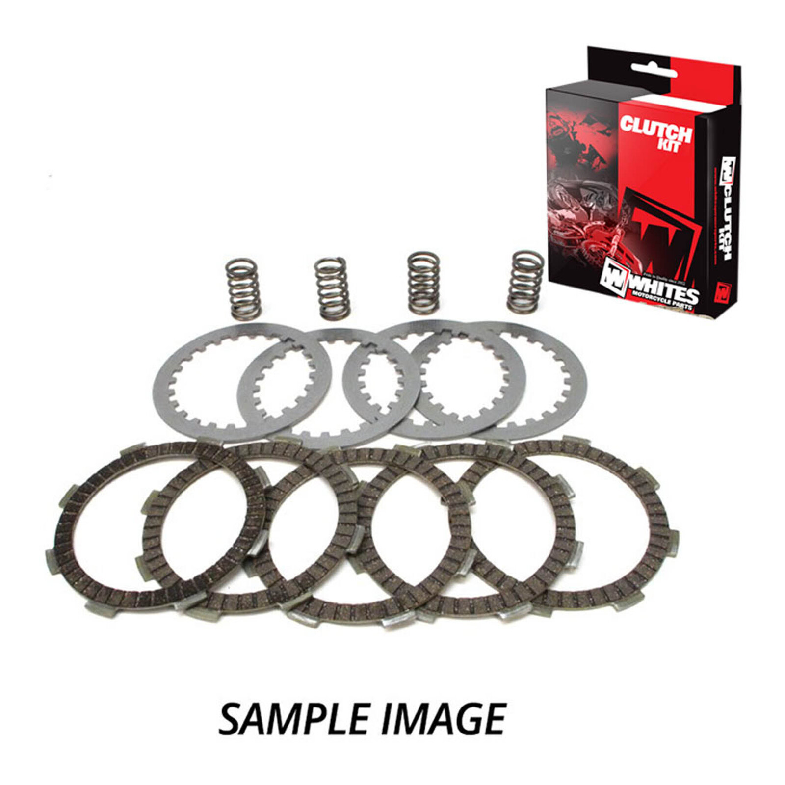 Whites Clutch Kit Complete Yamaha AG200 '93- - Image 1