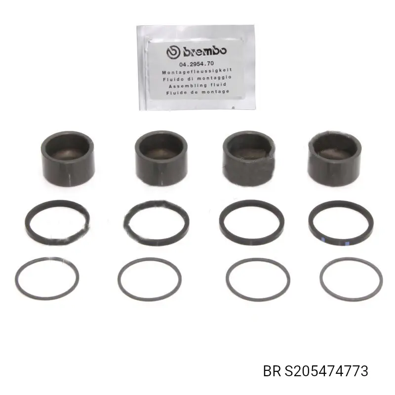 PISTON AND SEAL KIT DUCATI 1198 DIA 34mm x 20mm PISTON