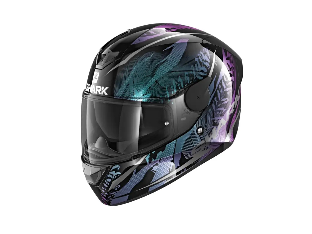 Shark D-SKWAL 2 Shigan Road Helmet Black/Violet