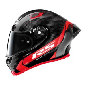HELMET X803RS ULTRA CARBON HOT LAP CARBON/RED XX-LARGE - Image 5