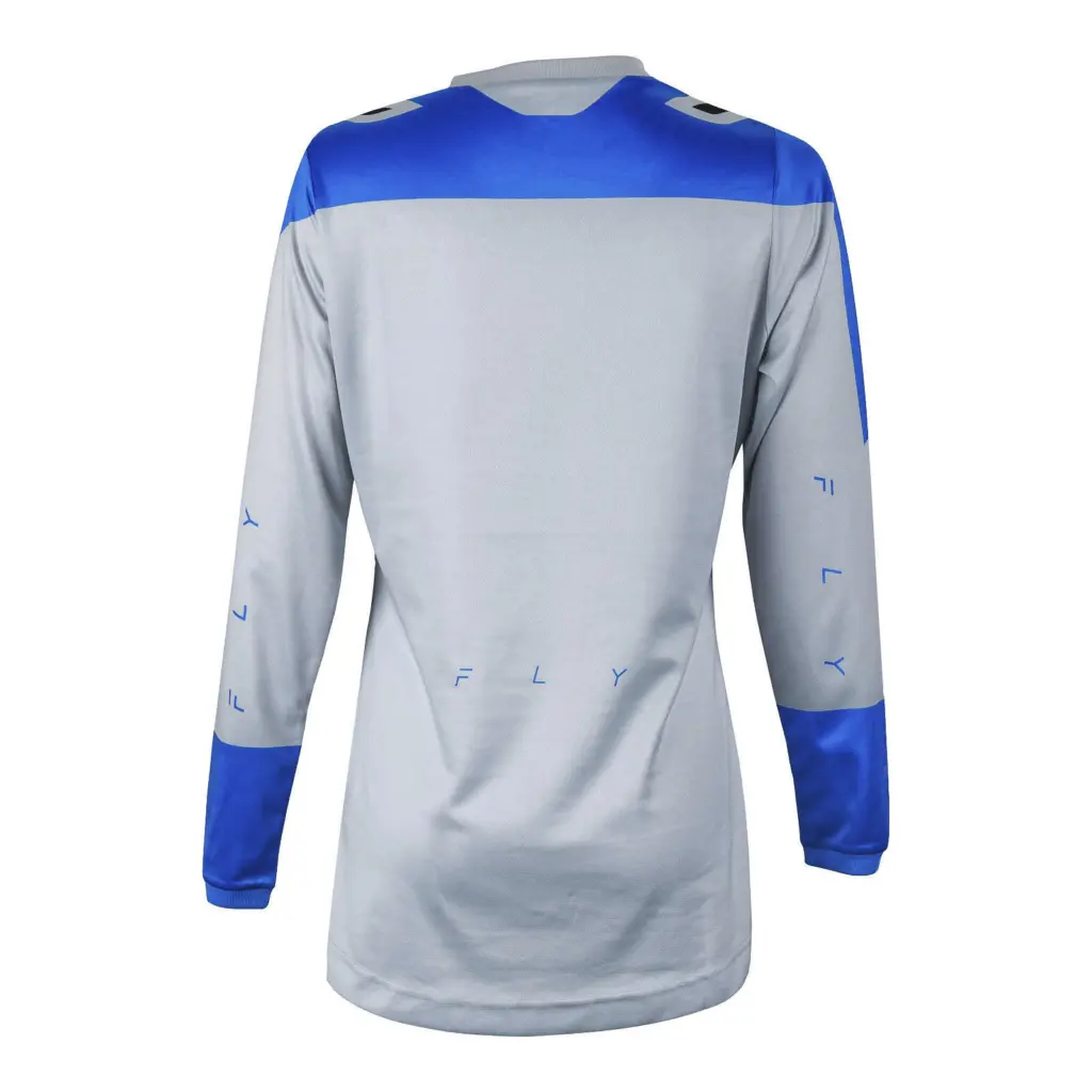 FLY Racing F-16 Motocross Jersey Ladies Arctic Grey / Blue