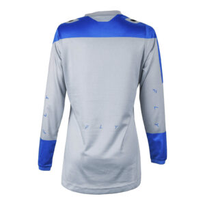 FLY Racing F-16 Motocross Jersey Ladies Arctic Grey / Blue - Image 2