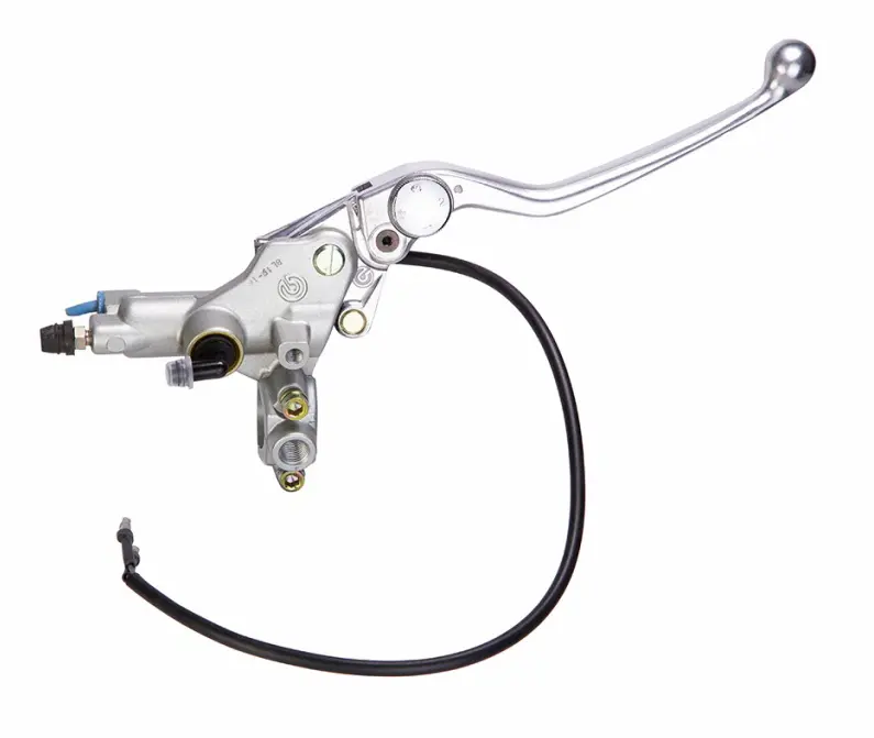 FRONT BRAKE M/CYL. PS16 REMOTE RES. SILVER WITH LH MIRROR MOUNT