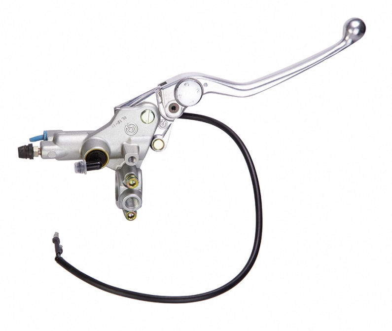 FRONT BRAKE M/CYL. PS16 REMOTE RES. SILVER WITH LH MIRROR MOUNT - Image 1