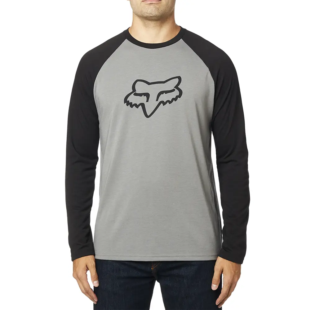 TOURNAMENT LS TECH TEE [PEWTER] M