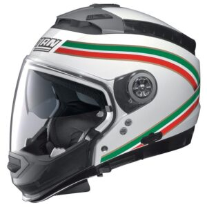 ** HELMET N44 ITALY N-COM WHITE/RED/GREEN SMALL - SALE - Image 1