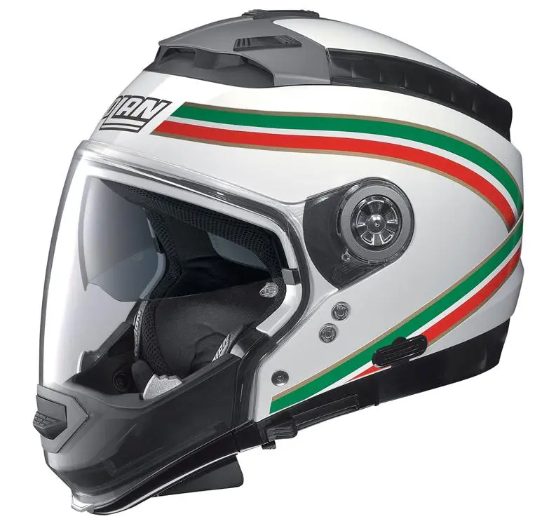 ** HELMET N44 ITALY N-COM WHITE/RED/GREEN SMALL - SALE