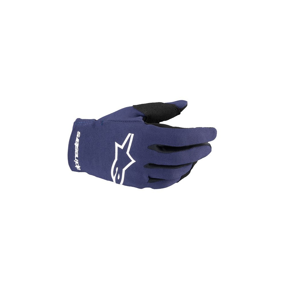 Alpinestars Youth Radar Motocross Gloves Night Navy/White - Image 1