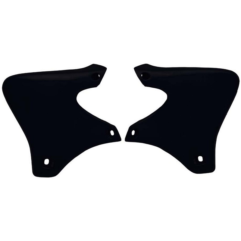 RADIATOR SHROUDS RTECH YAMAHA YZ400F YZ426F WR400F WR426F 00-02 BLACK - Image 1