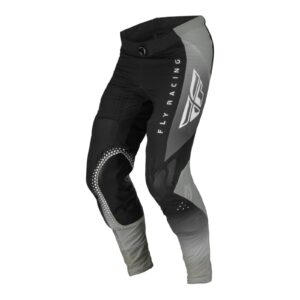 Fly Lite Motocross Pants Youth Black/Grey - Image 1