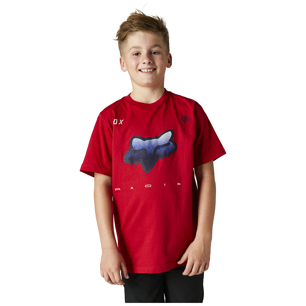 Fox Rkane Head Tee Youth Flame Red - Image 1
