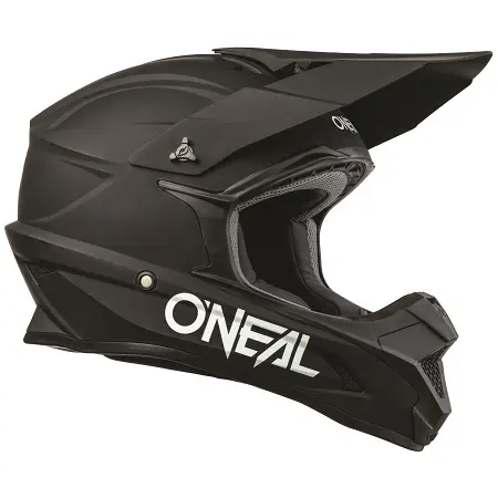 Motocross Helmet Oneal 1 Series Youth Solid Black
