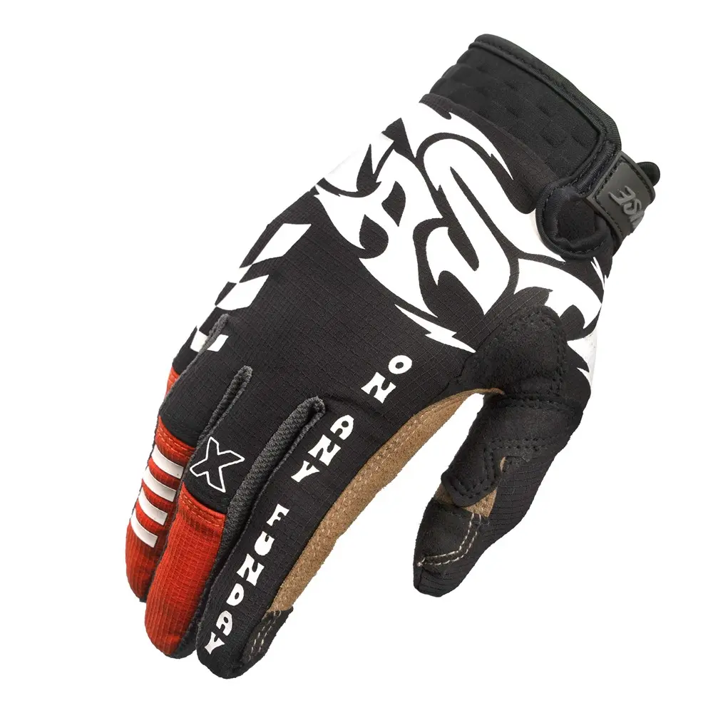 Fasthouse Speed Style Bereman Motocross Gloves Black/Infrared