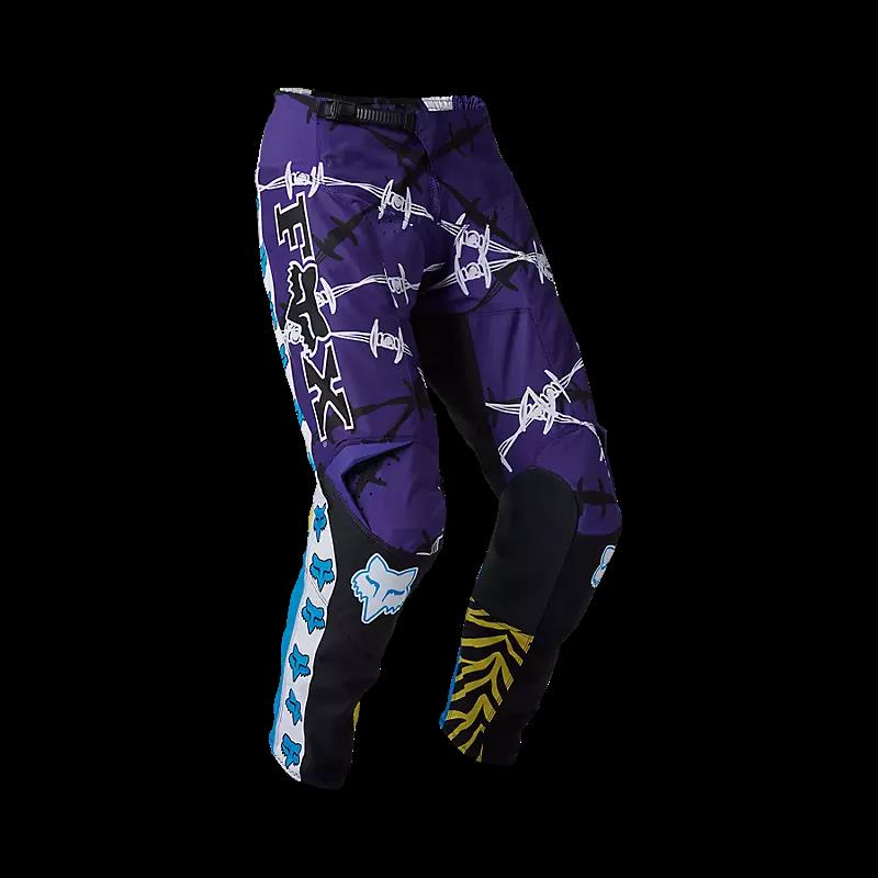 Fox 180 Barbed Wire SE Motocross Pants Purple - Image 2
