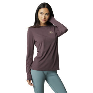 Fox Womens Finisher LS Tech Tee Purple - Image 2