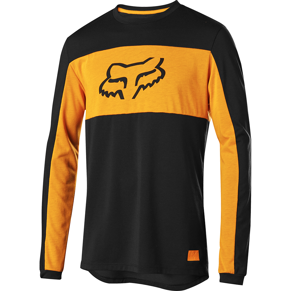 RANGER DR FOXHEAD LS JERSEY [BLACK] XXL - Image 1
