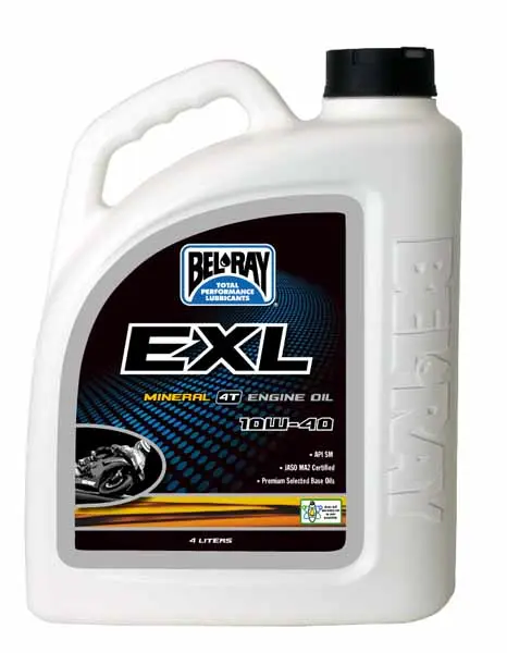 Oil Bel Ray EXL Mineral 4T 10W40 4 Litre