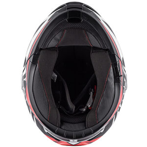 Givi Sydeny Flip Front Helmet Matte Black/White/Red - Image 2