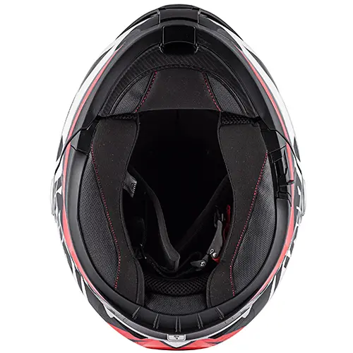 Givi Sydeny Flip Front Helmet Matte Black/White/Red