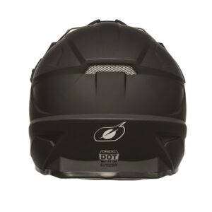 Motocross Helmet Oneal 1 Series Youth Solid Black - Image 3