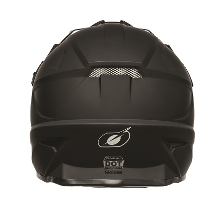 Motocross Helmet Oneal 1 Series Youth Solid Black - Image 3