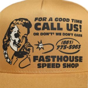 Fasthouse Call Us Hat Tan - Image 2
