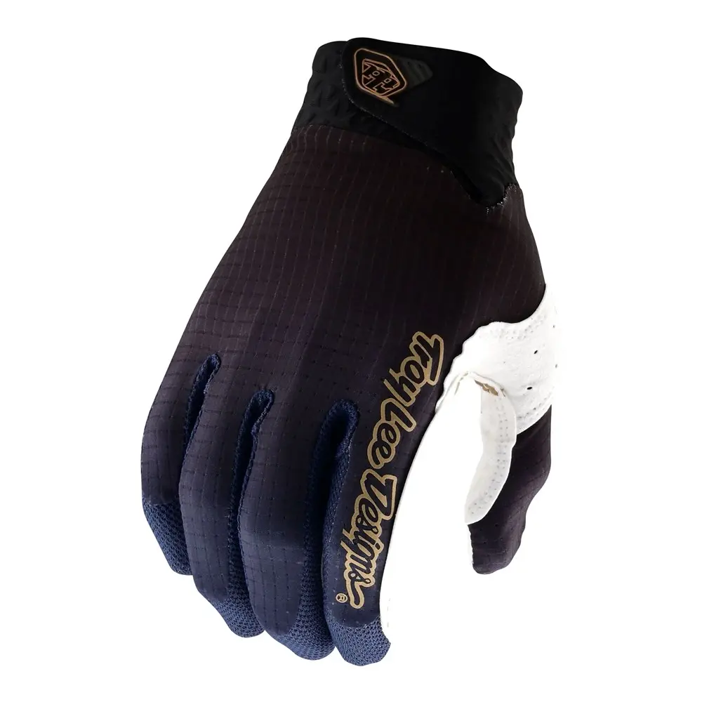 Troy Lee Air Designs Motocross Gloves Black/White