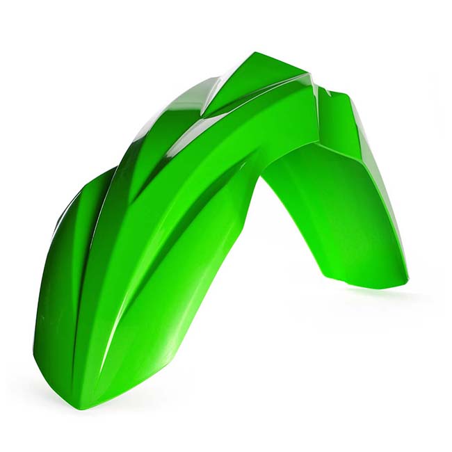 Acerbis KXF Front mudguard OEM Green KX450F 16-17 [A] - Image 1