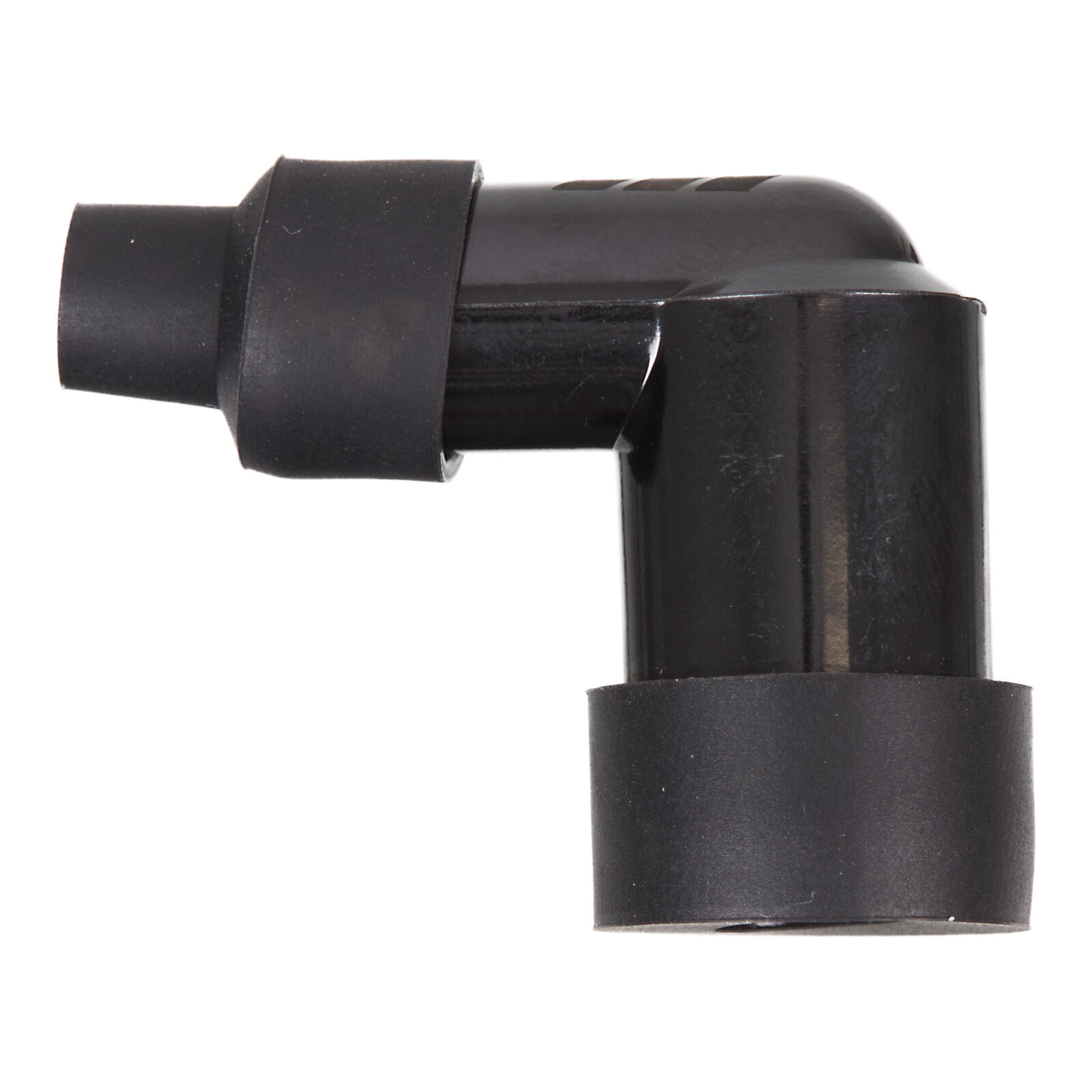 WMP Spark Plug Cap – Replaces LZFH – Right Angle – Black - Image 1