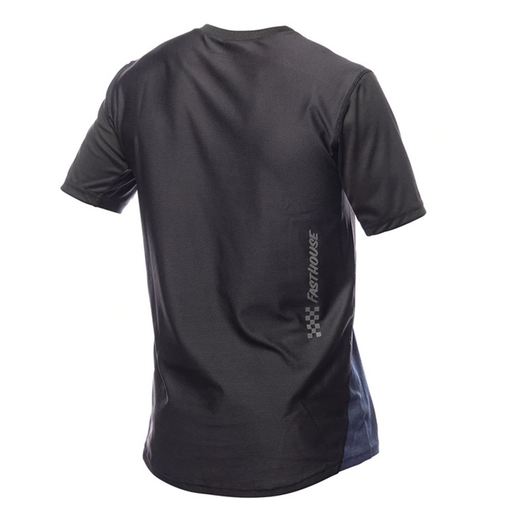 Fasthouse Alloy Mesa Short Sleeve Jersey Heather Red/Navy - Image 2