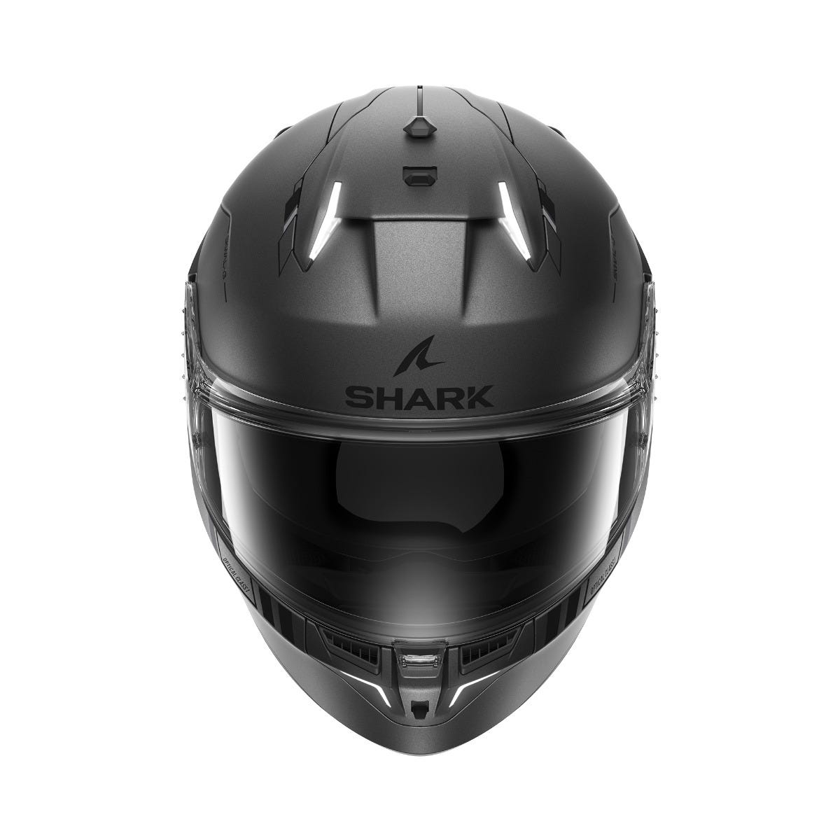 SHark SKWAL i3 Blank SP Road Helmet Matte Ant/ Black/ Silver - Image 2