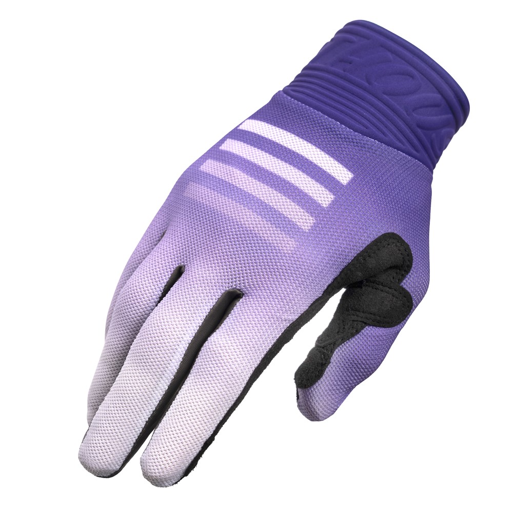 Fasthouse Blitz Fader Motocross Gloves Purple/White - Image 3